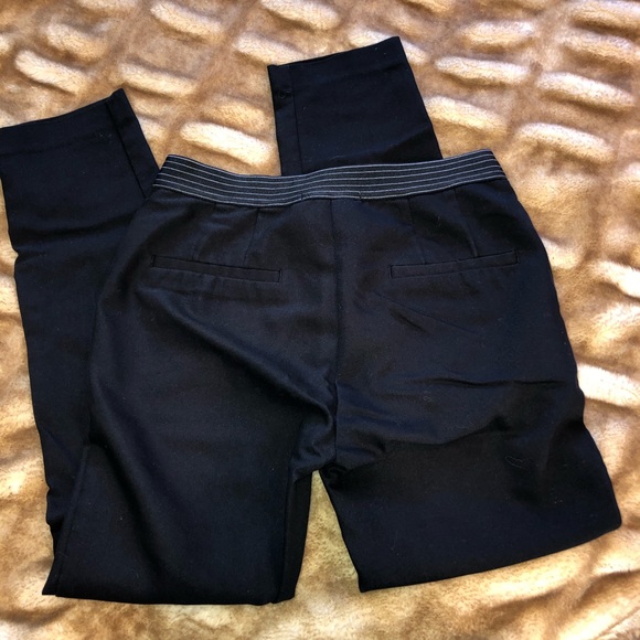 Zara Basics Collection Black Work Trouser Pants XS - Picture 6 of 6